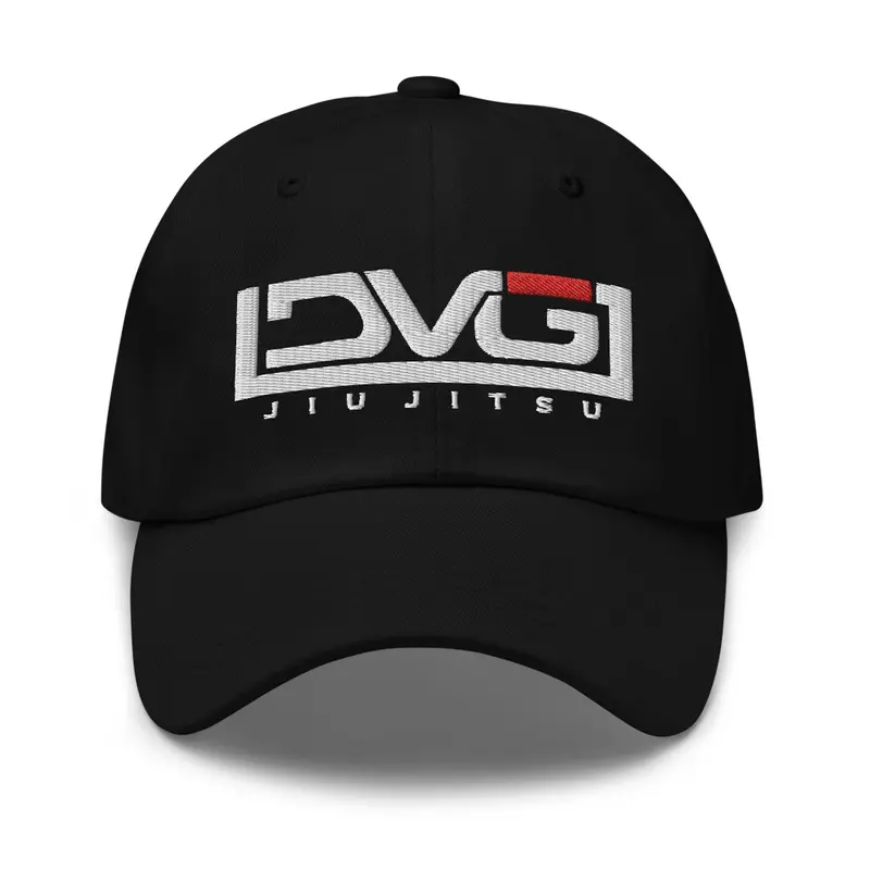 White DVG Dad Cap