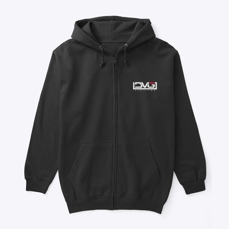 DVG Zip Hoodie BLACK